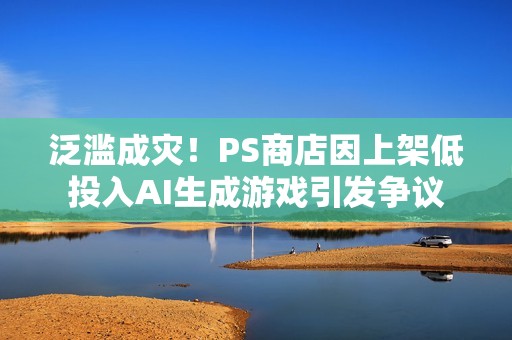 泛滥成灾！PS商店因上架低投入AI生成游戏引发争议
