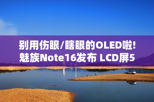 别用伤眼/瞎眼的OLED啦!魅族Note16发布 LCD屏594元起