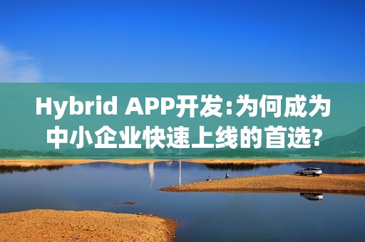 Hybrid APP开发:为何成为中小企业快速上线的首选?