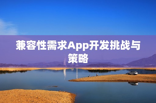 兼容性需求App开发挑战与策略
