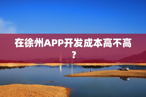 在徐州APP开发成本高不高？