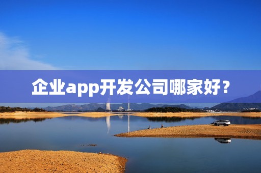 企业app开发公司哪家好？