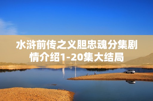 水浒前传之义胆忠魂分集剧情介绍1-20集大结局