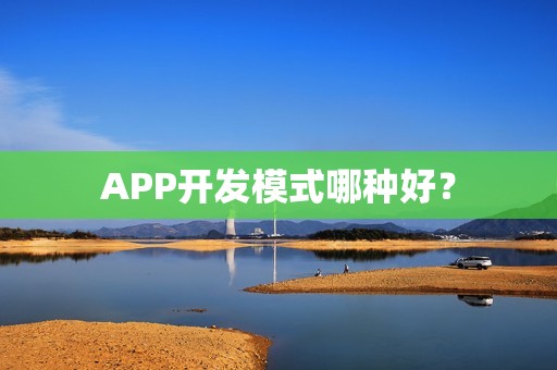 APP开发模式哪种好？