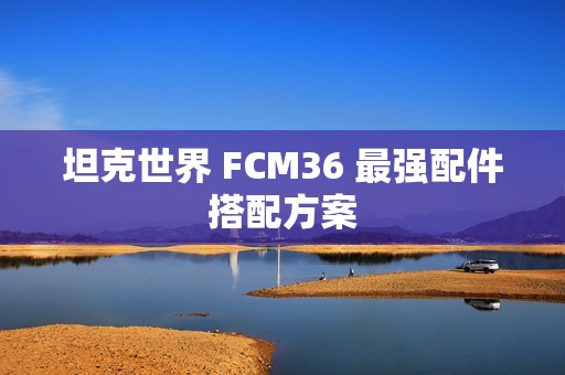 坦克世界 FCM36 最强配件搭配方案