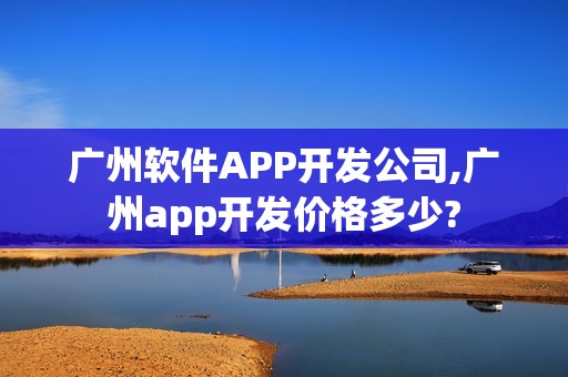 广州软件APP开发公司,广州app开发价格多少?