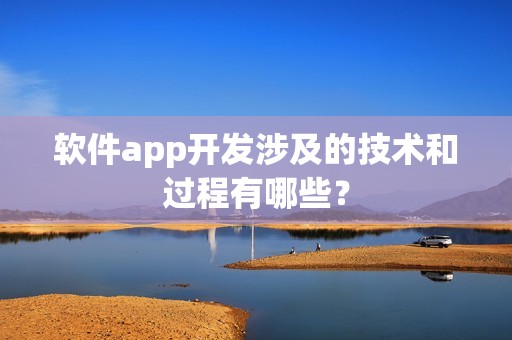 软件app开发涉及的技术和过程有哪些？