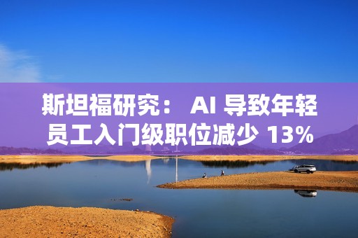 斯坦福研究： AI 导致年轻员工入门级职位减少 13%