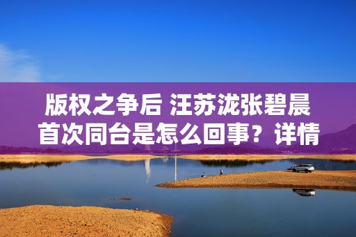 版权之争后 汪苏泷张碧晨首次同台是怎么回事？详情介绍