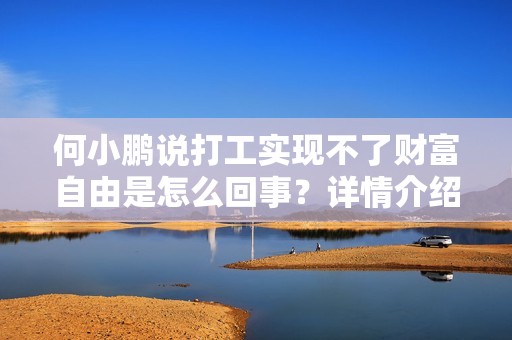 何小鹏说打工实现不了财富自由是怎么回事？详情介绍