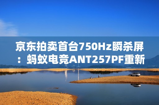 京东拍卖首台750Hz瞬杀屏：蚂蚁电竞ANT257PF重新定义电竞显示器极限