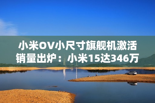 小米OV小尺寸旗舰机激活销量出炉：小米15达346万台