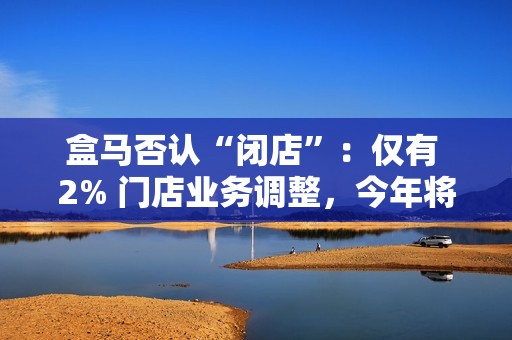 盒马否认“闭店”：仅有 2% 门店业务调整，今年将开百家新店