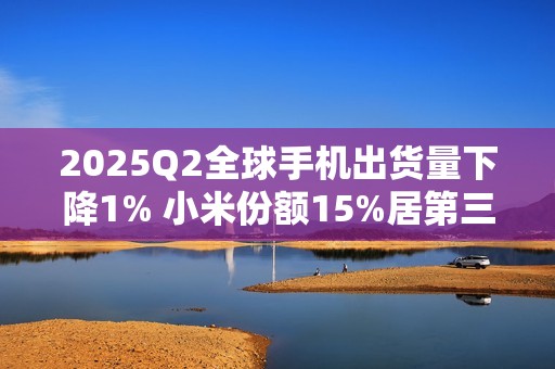 2025Q2全球手机出货量下降1% 小米份额15%居第三