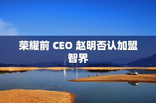 荣耀前 CEO 赵明否认加盟智界