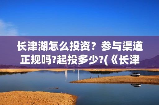 长津湖怎么投资？参与渠道正规吗?起投多少?(《长津湖》投资方)