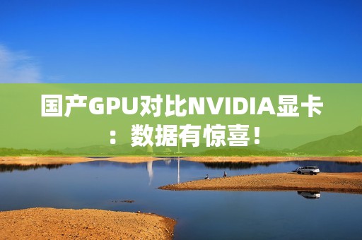 国产GPU对比NVIDIA显卡：数据有惊喜！