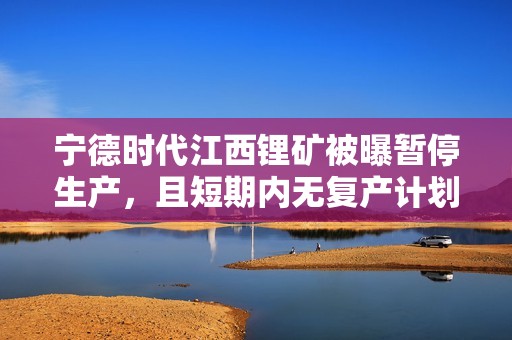 宁德时代江西锂矿被曝暂停生产，且短期内无复产计划