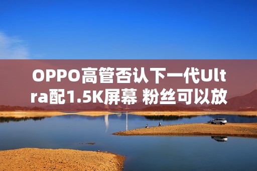OPPO高管否认下一代Ultra配1.5K屏幕 粉丝可以放心了