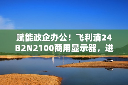 赋能政企办公！飞利浦24B2N2100商用显示器，进阶办公体验！