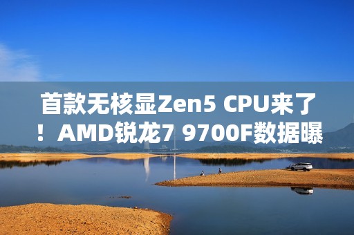 首款无核显Zen5 CPU来了！AMD锐龙7 9700F数据曝光
