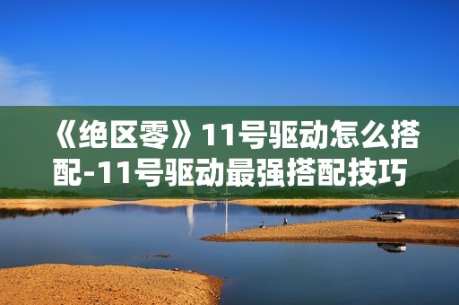 《绝区零》11号驱动怎么搭配-11号驱动最强搭配技巧介绍