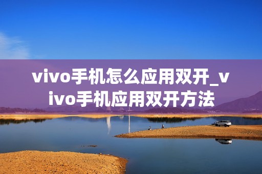 vivo手机怎么应用双开_vivo手机应用双开方法