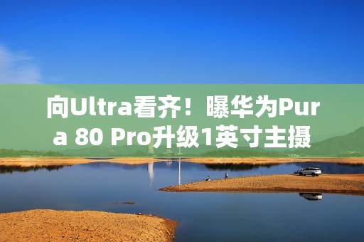 向Ultra看齐！曝华为Pura 80 Pro升级1英寸主摄