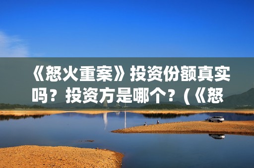 《怒火重案》投资份额真实吗？投资方是哪个？(《怒火 重案》)