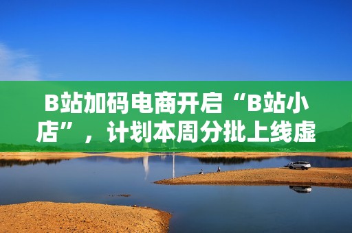 B站加码电商开启“B站小店”，计划本周分批上线虚拟物品售卖