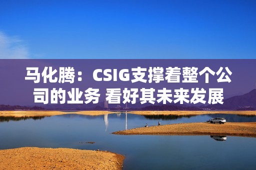马化腾：CSIG支撑着整个公司的业务 看好其未来发展