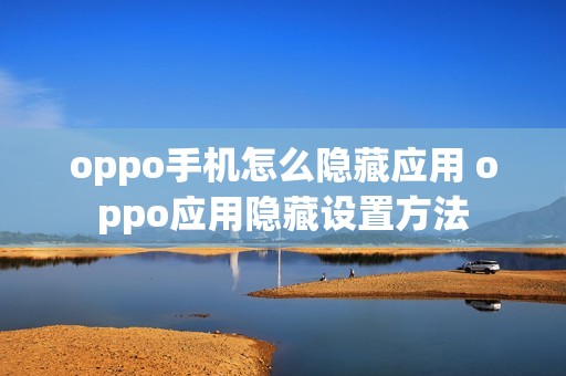 oppo手机怎么隐藏应用 oppo应用隐藏设置方法