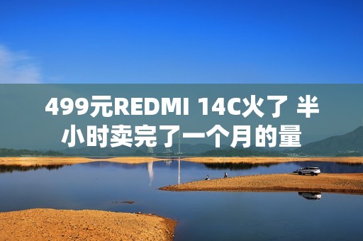 499元REDMI 14C火了 半小时卖完了一个月的量