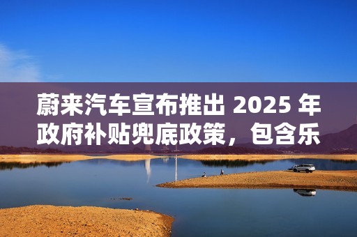 蔚来汽车宣布推出 2025 年政府补贴兜底政策，包含乐道品牌