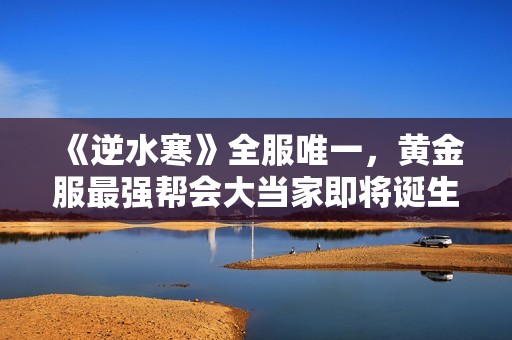 《逆水寒》全服唯一，黄金服最强帮会大当家即将诞生！