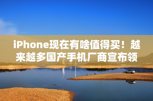 iPhone现在有啥值得买！越来越多国产手机厂商宣布领先苹果