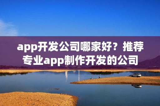 app开发公司哪家好？推荐专业app制作开发的公司