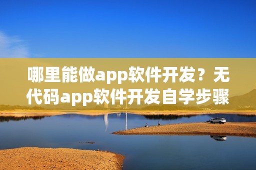 哪里能做app软件开发？无代码app软件开发自学步骤