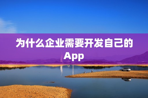 为什么企业需要开发自己的App