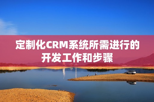 定制化CRM系统所需进行的开发工作和步骤