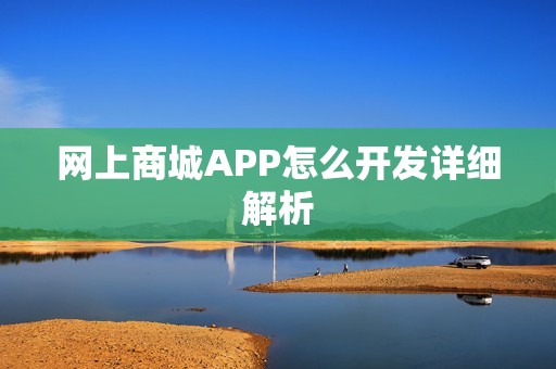 网上商城APP怎么开发详细解析