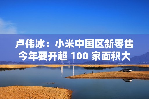 卢伟冰：小米中国区新零售今年要开超 100 家面积大于 500 平方“人车家全生态”大店