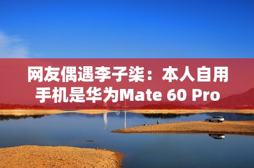 网友偶遇李子柒：本人自用手机是华为Mate 60 Pro