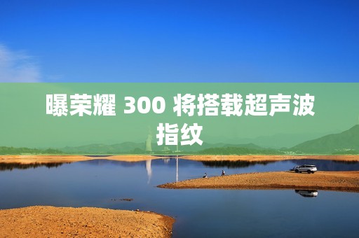 曝荣耀 300 将搭载超声波指纹