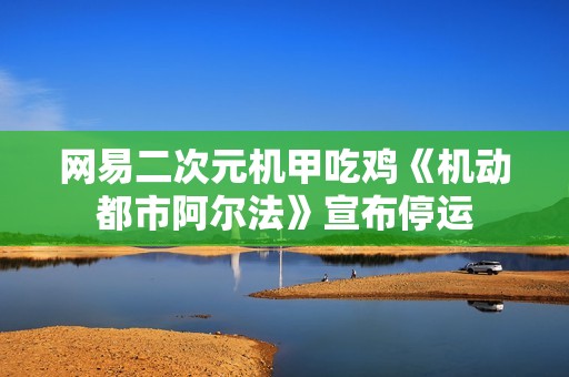 网易二次元机甲吃鸡《机动都市阿尔法》宣布停运