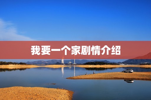 我要一个家剧情介绍