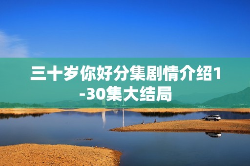 三十岁你好分集剧情介绍1-30集大结局