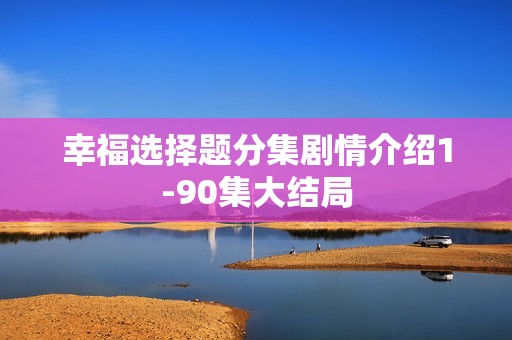 幸福选择题分集剧情介绍1-90集大结局