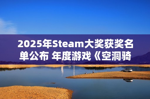 2025年Steam大奖获奖名单公布 年度游戏《空洞骑士 丝之歌》