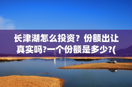 长津湖怎么投资？份额出让真实吗?一个份额是多少?(长津湖投资门槛高)